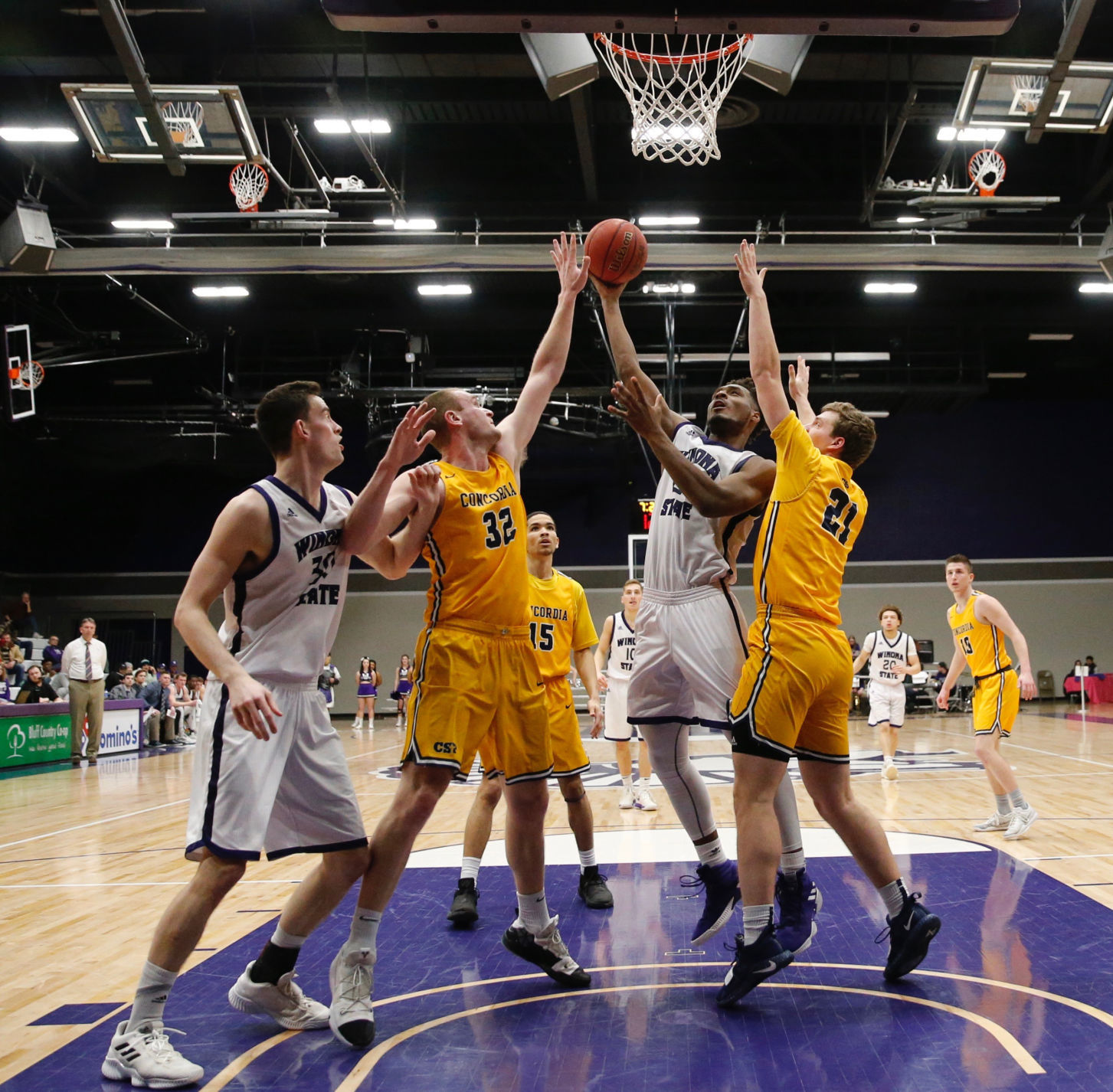WSU MBB vs Concordia 3